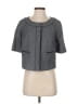Ann Taylor LOFT 100% Cotton Gray Jacket Size 4 - photo 1