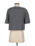 Ann Taylor LOFT 100% Cotton Gray Jacket Size 4 - photo 2