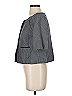Ann Taylor LOFT 100% Cotton Gray Jacket Size 4 - photo 5