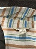 Cato Stripes Blue Short Sleeve Blouse Size L - photo 7