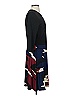 Leota Graphic Black Casual Dress Size S - photo 4