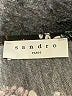 Sandro 100% Viscose Black 3/4 Sleeve Blouse Size S (estimated) - photo 7