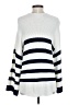 FRAME 100% Cotton Stripes White Pullover Sweater Size XS - photo 2
