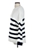 FRAME 100% Cotton Stripes White Pullover Sweater Size XS - photo 5