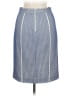 Rebecca Minkoff 100% Polyester Chevron-herringbone Blue Casual Skirt Size 6 - photo 2