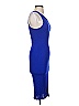 American Dream Solid Blue Cocktail Dress Size S - photo 4