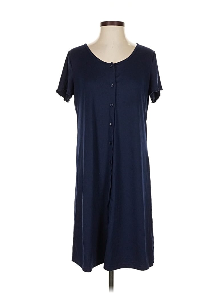 Pre-owned Ekouaer Casual Dress In Blue