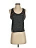 Nike 100% Polyester Gray Active Tank Size S - photo 1