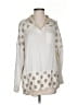 Lola 100% Viscose Ivory Long Sleeve Blouse Size S - photo 1