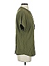Point Sur 100% Viscose Green Short Sleeve Blouse Size S (tall) - photo 4