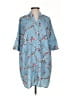 VERTIGO 100% Polyester Blue Casual Dress Size XS - photo 1
