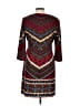 Wisp Paisley Burgundy Casual Dress Size 10 - photo 2