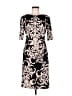DressBarn Print Black Cocktail Dress Size 8 - photo 1