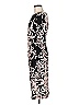 DressBarn Print Black Cocktail Dress Size 8 - photo 5