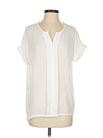 Saks Fifth Avenue Short Sleeve Blouse (view 1)