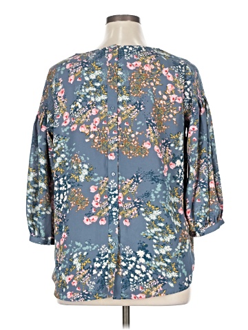 Disney LC Lauren Conrad 3/4 Sleeve Blouse (view 2)