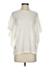 IRO 100% Viscose Ivory Short Sleeve Blouse Size EU (FR) 34 / US 2 - photo 1