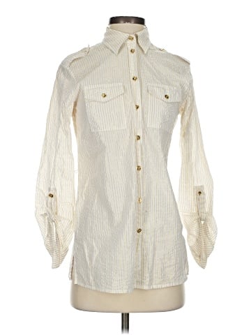 MICHAEL Michael Kors Long Sleeve Button-Down Shirt (view 1)