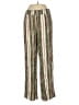 AGB 100% Rayon Stripes Green Casual Pants Size M - photo 1