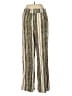 AGB 100% Rayon Stripes Green Casual Pants Size M - photo 2