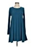 Altar'd State Solid Teal Casual Dress Size S - photo 1