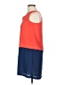 Monteau 100% Polyester Color Block Orange Casual Dress Size M - photo 5