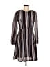 Assorted Brands Stripes Black Casual Dress Size M - photo 1