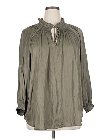 Carmen Carmen Marc Valvo 3/4 Sleeve Blouse (view 1)