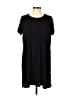 Cotton On Solid Black Casual Dress Size L - photo 1
