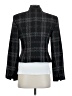 9&Co. 100% Polyester Plaid Gray Blazer Size 4 - photo 2