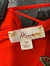 Misia Orange Short Sleeve Blouse Size 1X - photo 7