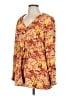 Torrid 100% Rayon Orange Casual Dress Size 1X Plus (1) - photo 4