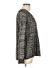 Lana Lee Tweed Gray Cardigan Size L - photo 4