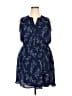 Apt. 9 100% Polyester Blue Casual Dress Size XXL (petite) - photo 1