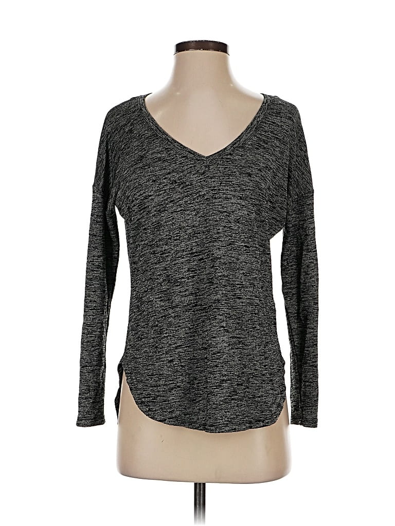 Pre-owned Rock&republic Long Sleeve T-shirt In Gray