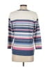 Alfred Dunner 100% Acrylic Stripes Blue Pullover Sweater Size S - photo 2