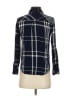 Rails 100% Rayon Plaid Blue Long Sleeve Button-Down Shirt Size S - photo 2