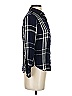 Rails 100% Rayon Plaid Blue Long Sleeve Button-Down Shirt Size S - photo 4