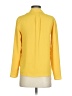 Babaton 100% Polyester Yellow Long Sleeve Blouse Size XXS - photo 2