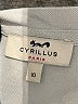 Cyrillus Silver Long Sleeve Polo Size 10 - photo 3