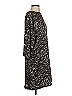 H By Halston 100% Polyester Animal Print Black Casual Dress Size S - photo 4