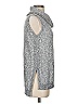 TWO by Vince Camuto Silver Gray Sweater Vest Size S - photo 4