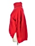 Anrabess Red Turtleneck Sweater Size L - photo 5
