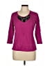 August Silk Purple Cardigan Size L - photo 1