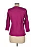 August Silk Purple Cardigan Size L - photo 2
