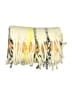 Aerie 100% Polyester Plaid Yellow Ivory Scarf One size - photo 2