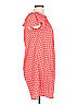 Atmosphere 100% Polyester Checkered-gingham Red Casual Dress Size 10 - photo 4