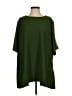 ELOQUII Green Short Sleeve Blouse Size 26 waist - photo 1