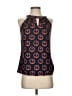 Outback Red 100% Polyester Black Sleeveless Blouse Size S - photo 2