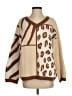 Gilli Animal Print Brown Pullover Sweater Size S - photo 1